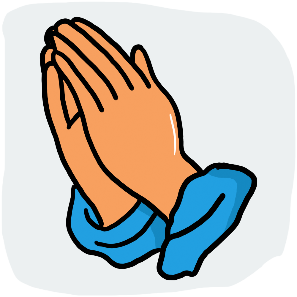Praying Icon